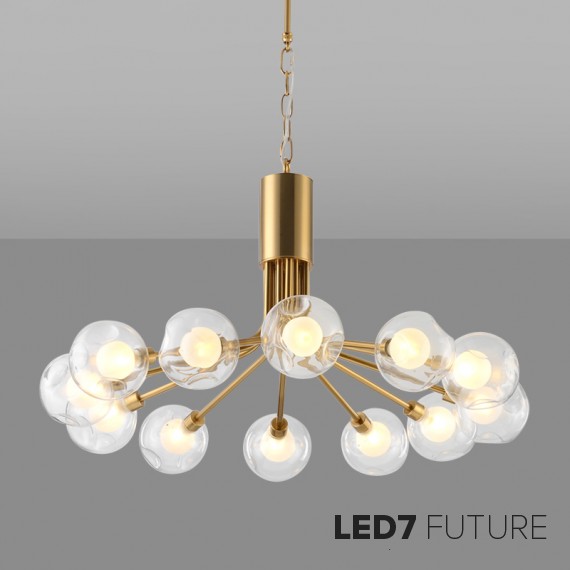 Loft Industry Modern - Crop Chandelier